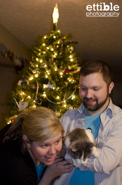 Dan and Tracey at Christmas