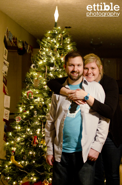 Dan and Tracey at Christmas