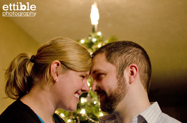 Dan and Tracey at Christmas