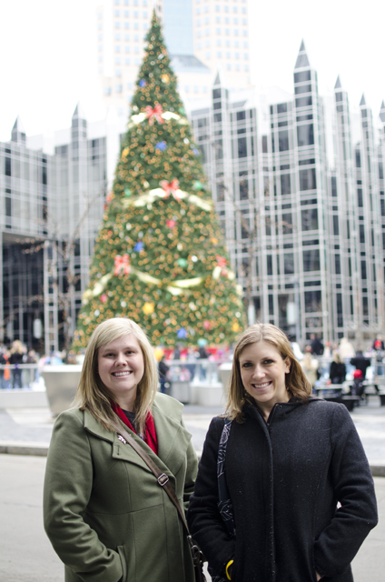 Pittsburgh with Tracey and Cassie