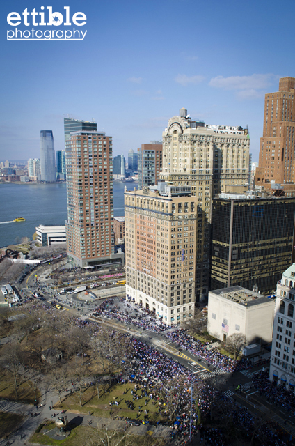 NY Giants Ticker Tape Parade 2012