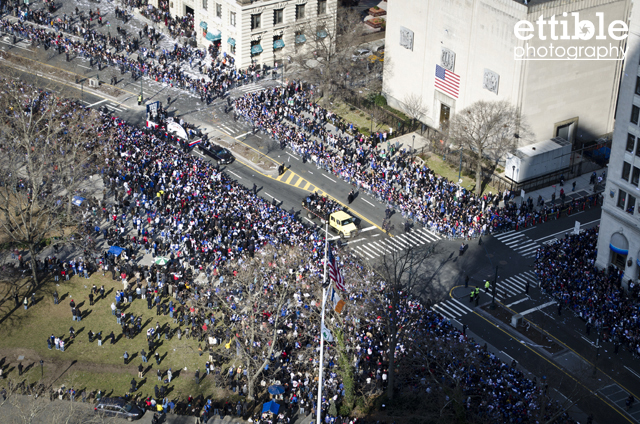 NY Giants Ticker Tape Parade 2012