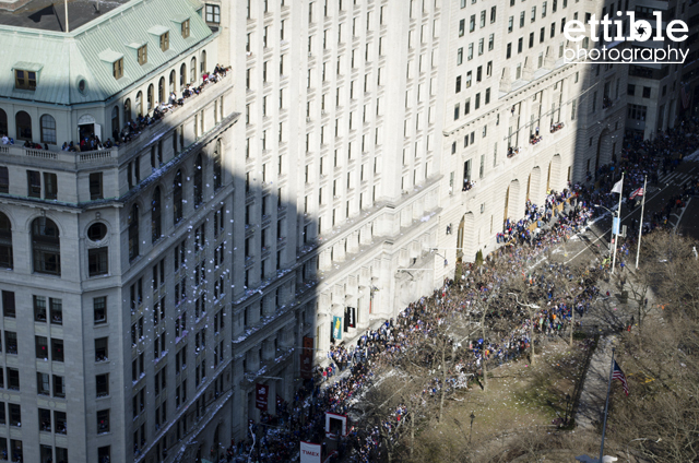 NY Giants Ticker Tape Parade 2012