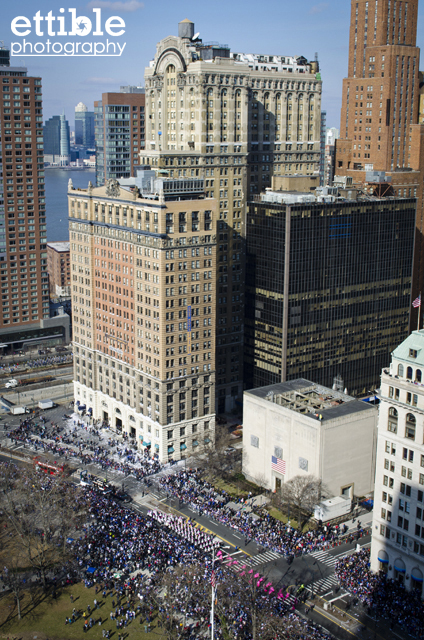 NY Giants Ticker Tape Parade 2012